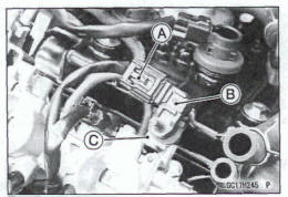 Intake Air Pressure Sensor Removal