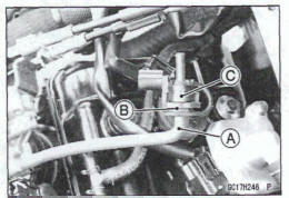 Intake Air Pressure Sensor Removal