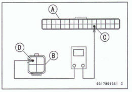 Oxygen Sensor Heater Power Source Voltage Inspection