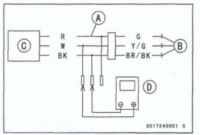 Vehicle-down Sensor Output Voltage Inspection