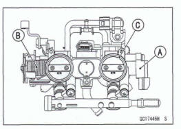 Throttle Body Assy Disassembly