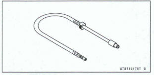  Compression Gauge Adapter, M10 x 1.0: 57001 -1317