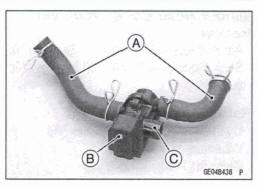 Air Switching Valve Removal