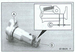 Camshaft Chain Tensioner Installation