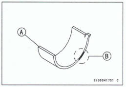 Crankshaft Main Bearing Insert/Jouma1 Wear Inspection