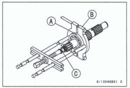 Transmission Shaft Disassembly