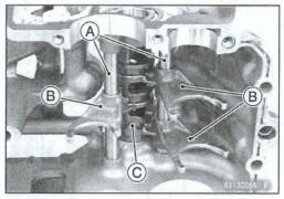 Shift Drum and Fork Removal