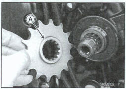 Engine Sprocket Installation