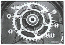 Rear Sprocket Installation