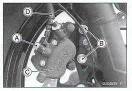 Front Caliper Removal 