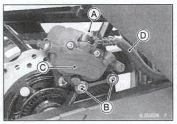 Rear Caliper Removal