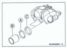 Caliper Dust Seal Damage Inspection 