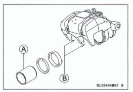 Caliper Piston and Cylinder Damage Inspection