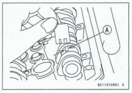 Camshaft, Camshaft Cap Wear Inspection 