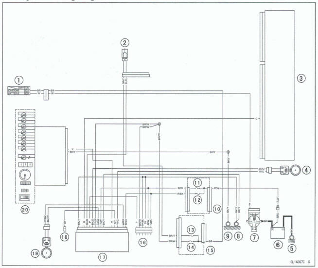 ABS System Wiring Diagram