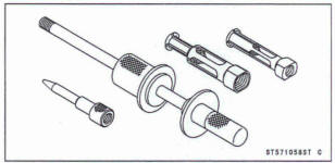 Oil Seal and Bearing Remover: 57001-1058