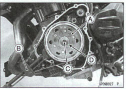 Alternator Rotor Removal 