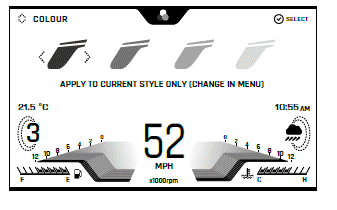 TFT Instrument Display