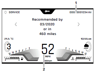 TFT Instrument Display