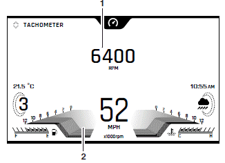 TFT Instrument Display