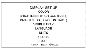 TFT Instrument Display