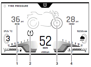 TFT Instrument Display