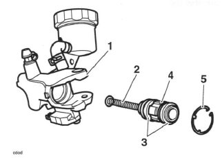 Front Brake Master Cylinder