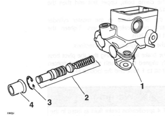 Front Brake Master Cylinder