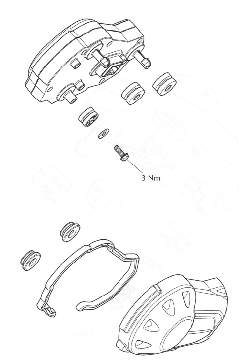 Exploded View - Instruments - Street Triple and Street Triple R