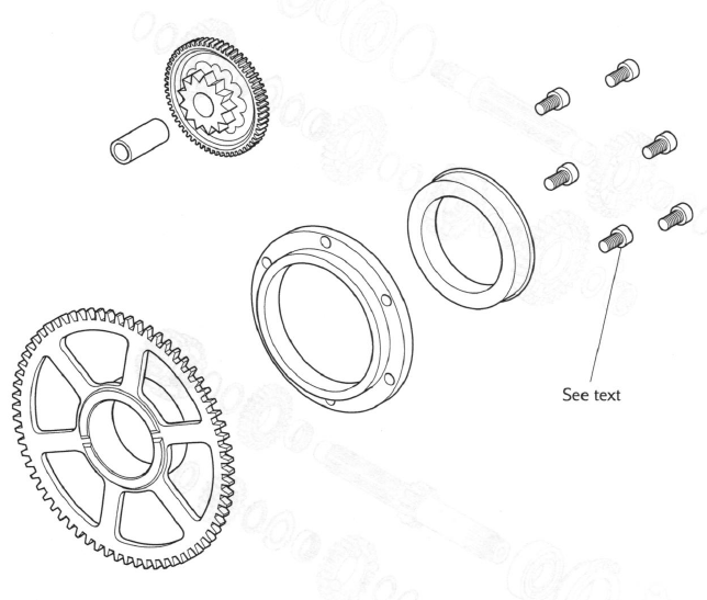 Selector Shaft, Selector Forks and Drum