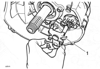 Selector Shaft, Selector Forks and Drum