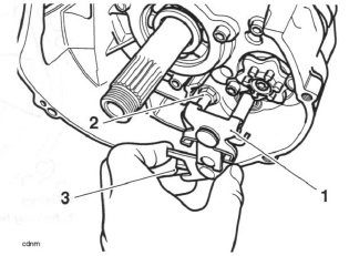 Selector Shaft, Selector Forks and Drum