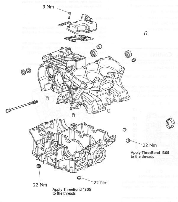 Exploded View - Crankcase