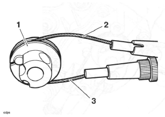 Exhaust Butterfly Valve Cables - Daytona 675 only