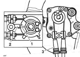 Exhaust Butterfly Valve Cable Adjustment - Daytona 675 only