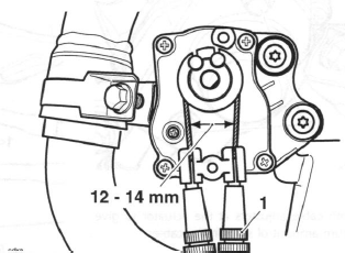 Exhaust Butterfly Valve Cable Adjustment - Daytona 675 only