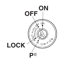 Main switch/steering lock