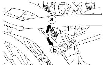 Adjusting the engine idling