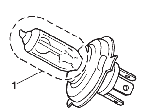 Replacing the headlight bulb