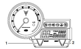 Odometer, tripmeter modes