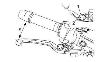 Adjusting the front brake