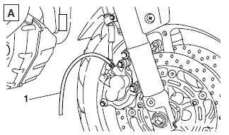 Bleeding the hydraulic brake system 