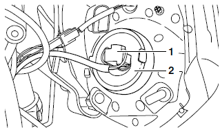 Replacing the headlight bulb