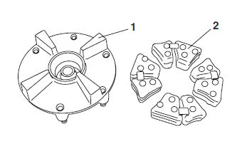 Checking the rear wheel drive hub