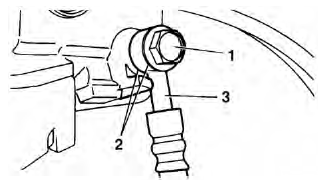 Removing the front brake master cylinder