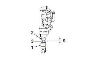 Assembling the rear brake master cylinder