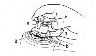 Installing the steering head