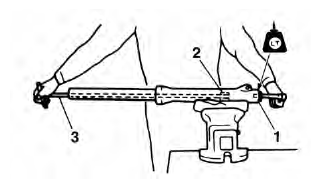 Assembling the front fork legs