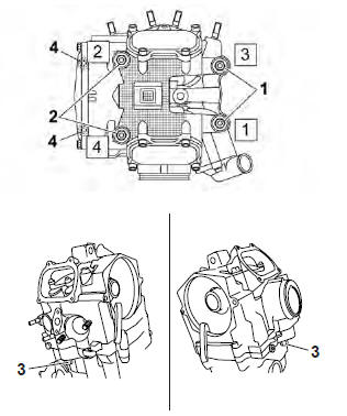 Installing the cylinder head