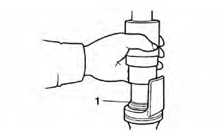 Assembling the front fork legs